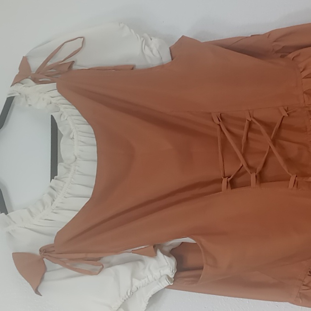 2 Piece Abaowedding Renaissance Dress Womens Medieval Dress Size 2XL/3XL on Both - Picture 5 of 9